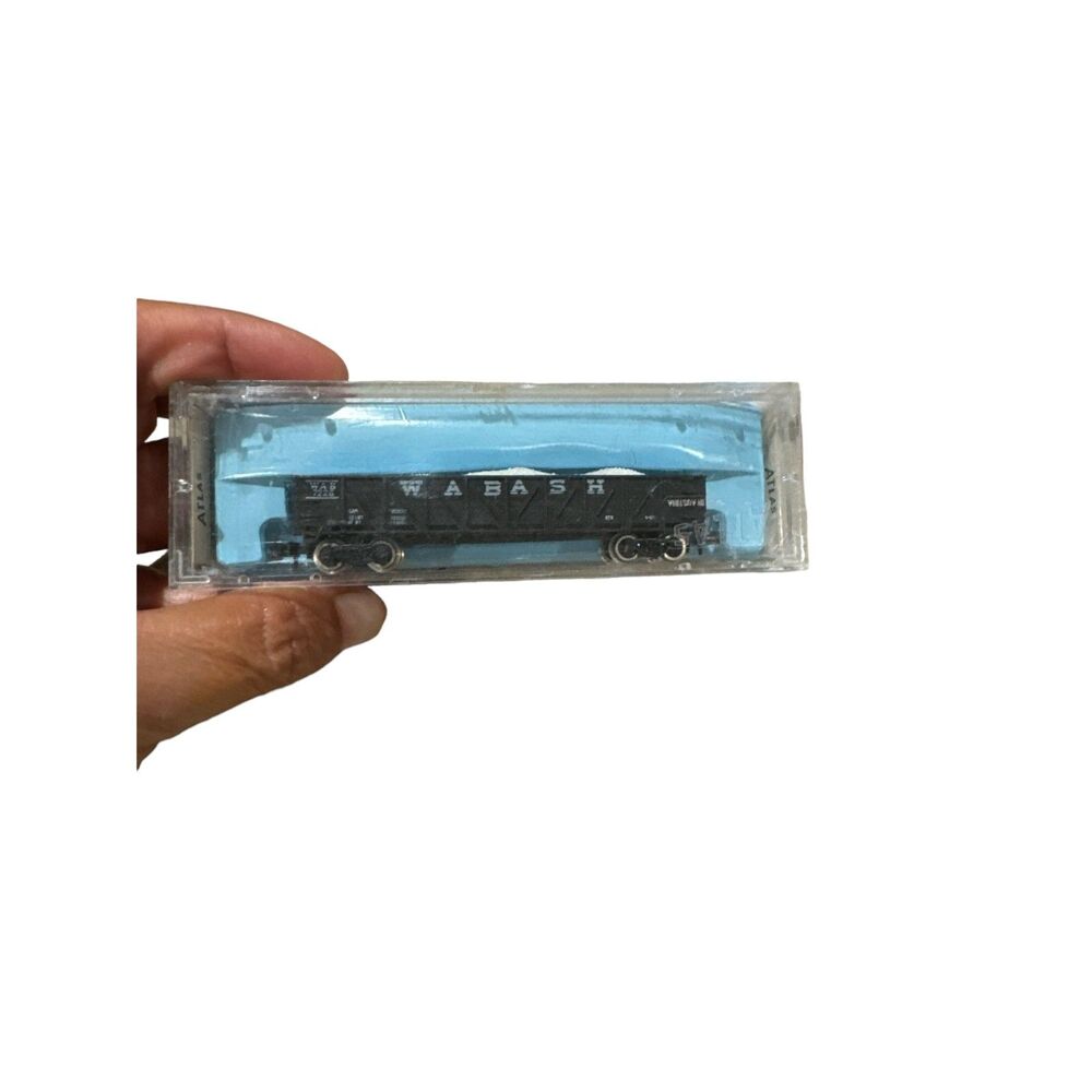 NSCALE TRAIN ATLAS WABASH READING GONDOLAS - Picture 7 of 11